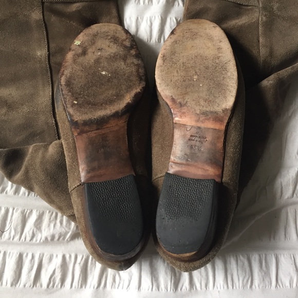 Joie over the knee suede boots - Picture 3 of 4